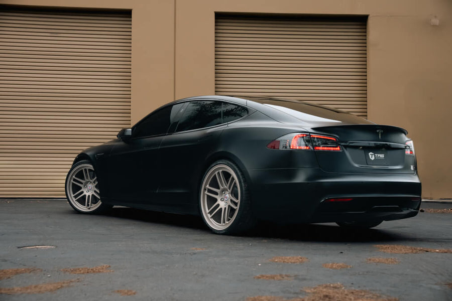 HRE 312 GTS forged wheel on Tesla Model S Plaid