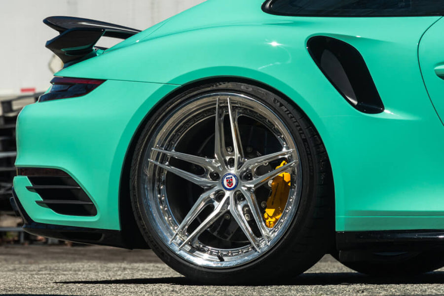 HRE S107SC forged wheel on Porsche 991 Turbo S