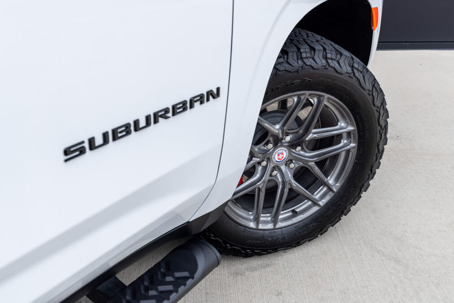 HRE P161 forged wheel on Chevrolet Suburban Z71