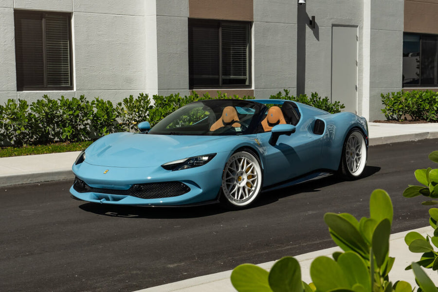 HRE 300 forged wheel on Ferrari 296 GTS