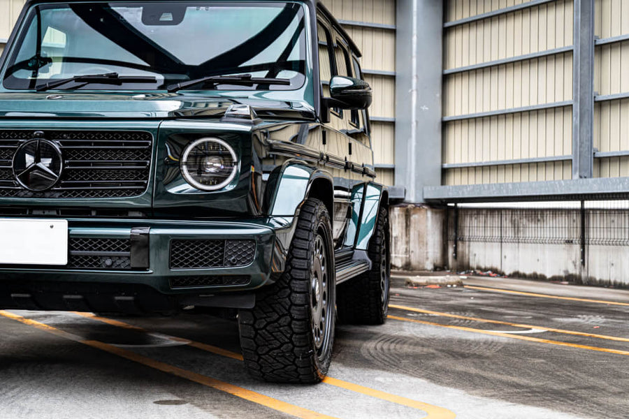 HRE 037 GTM forged wheel on Mercedes Benz G 400D