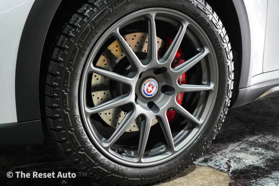 HRE RC103 forged wheel on Porsche 992 Dakar White
