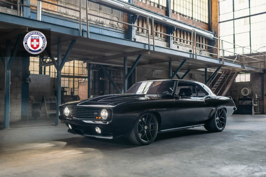 HRE P101SC forged wheel on Chevrolet Camaro 1969