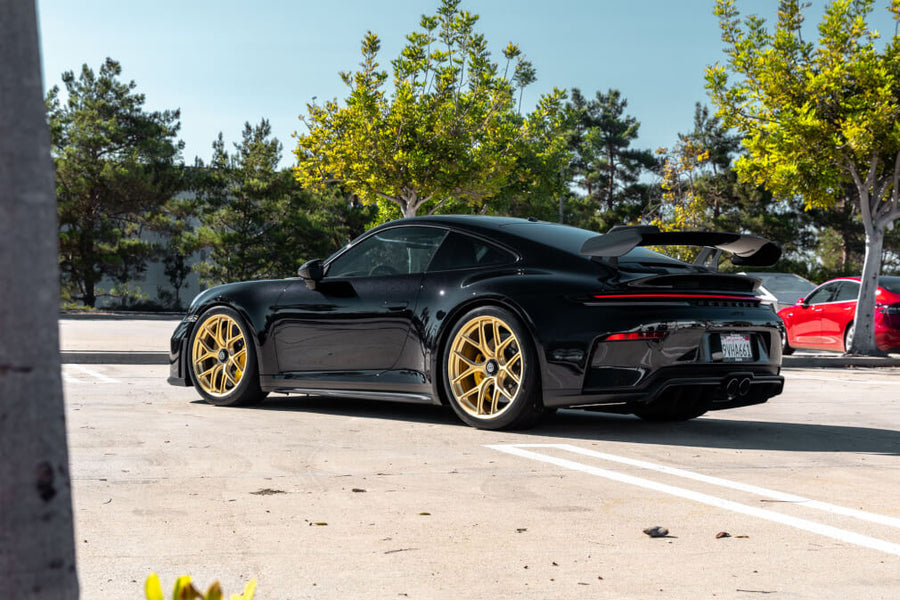 HRE R161 Lightweight forged wheel on Porsche 9922 GT3