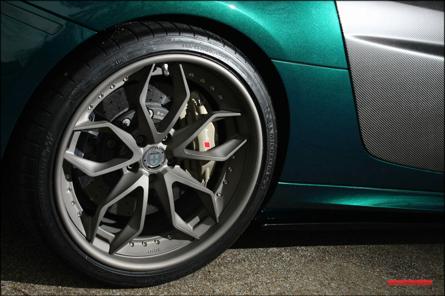 HRE S201 forged wheel on Audi R8
