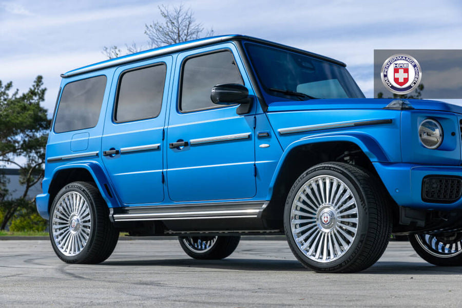 HRE L103M forged wheel on Mercedes Benz G 580