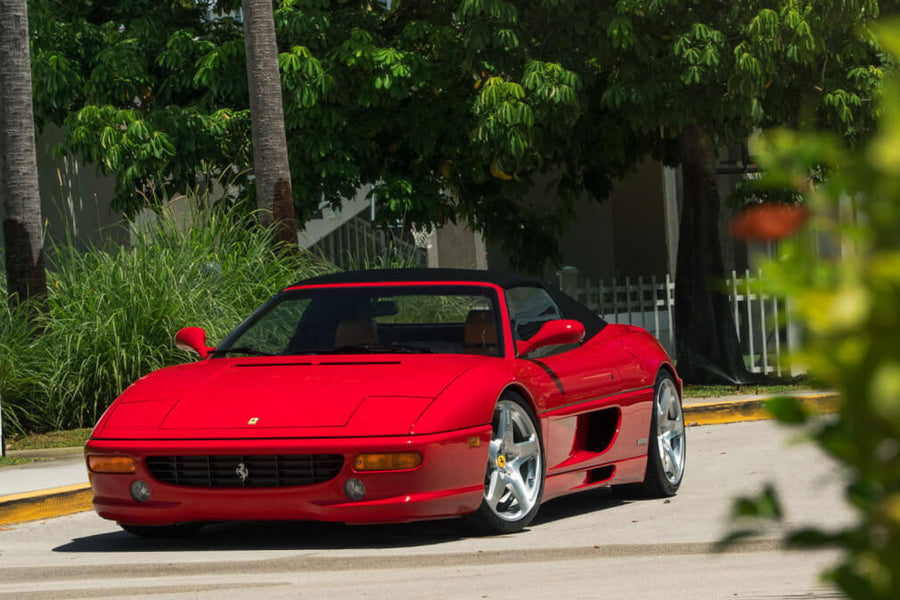HRE 527M forged wheel on Ferrari F355 Spider
