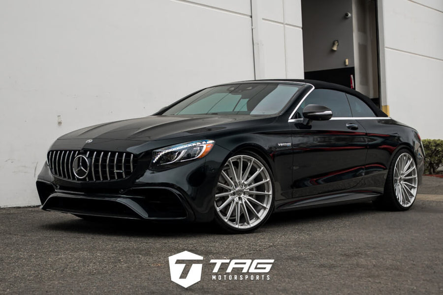 HRE P103SC forged wheel on Mercedes Benz S63 AMG Cabriolet