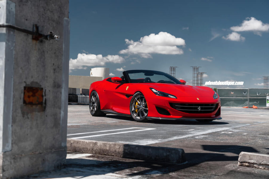 HRE S204 forged wheel on Ferrari Portofino
