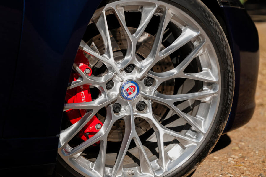 HRE P200 forged wheel on Porsche 911 Carrera S Cabriolet