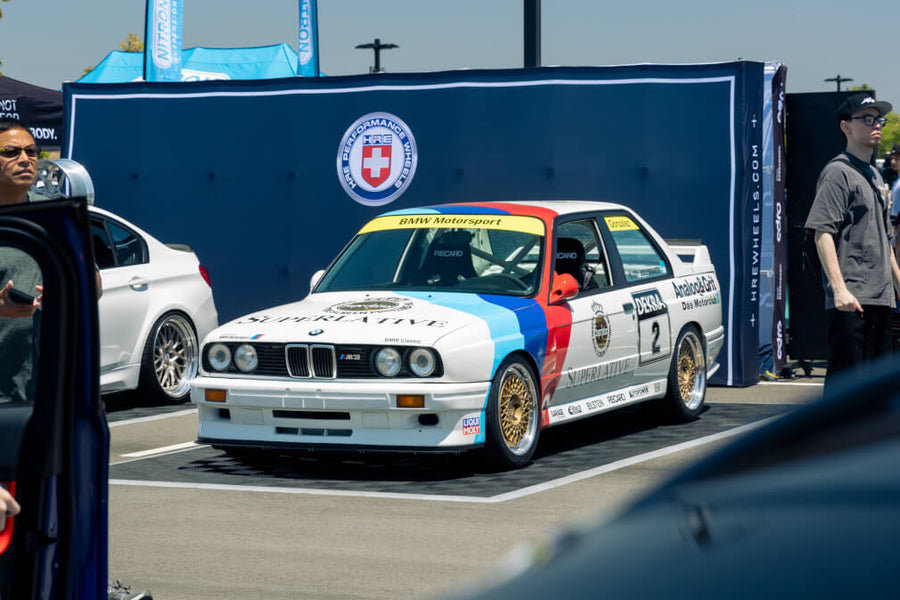 HRE 501 forged wheel on BMW E30 M3