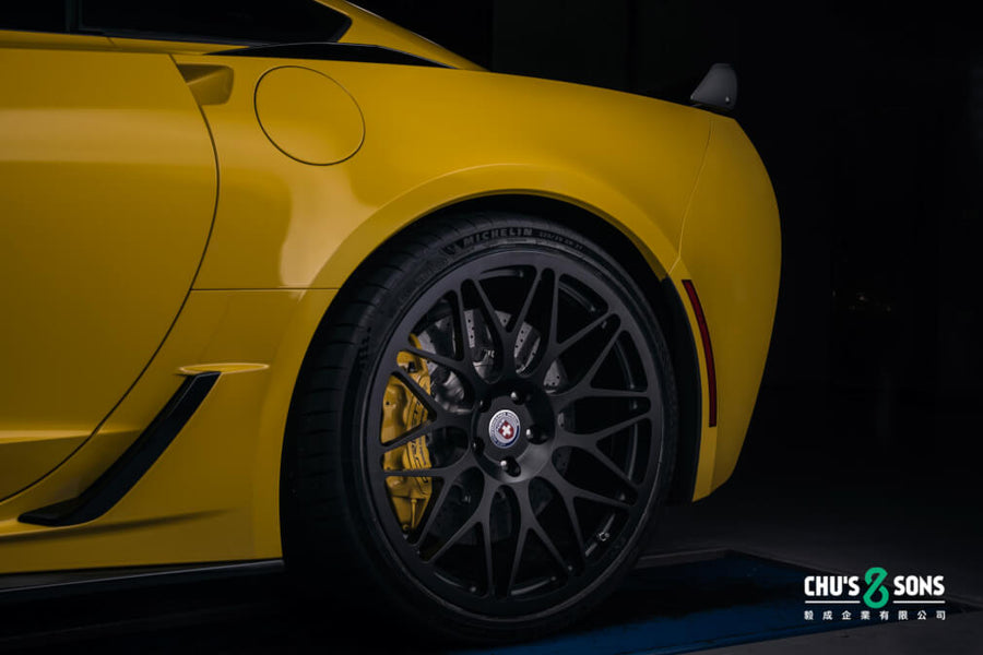HRE 300M forged wheel on Chevrolet Corvette Z06