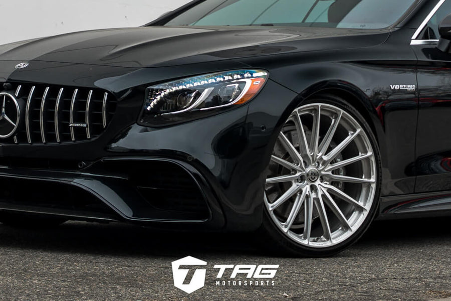 HRE P103SC forged wheel on Mercedes Benz S63 AMG Cabriolet