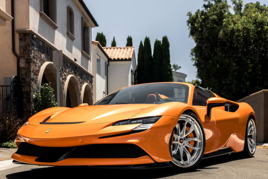HRE S201H forged wheel on Ferrari Sf90 Spider