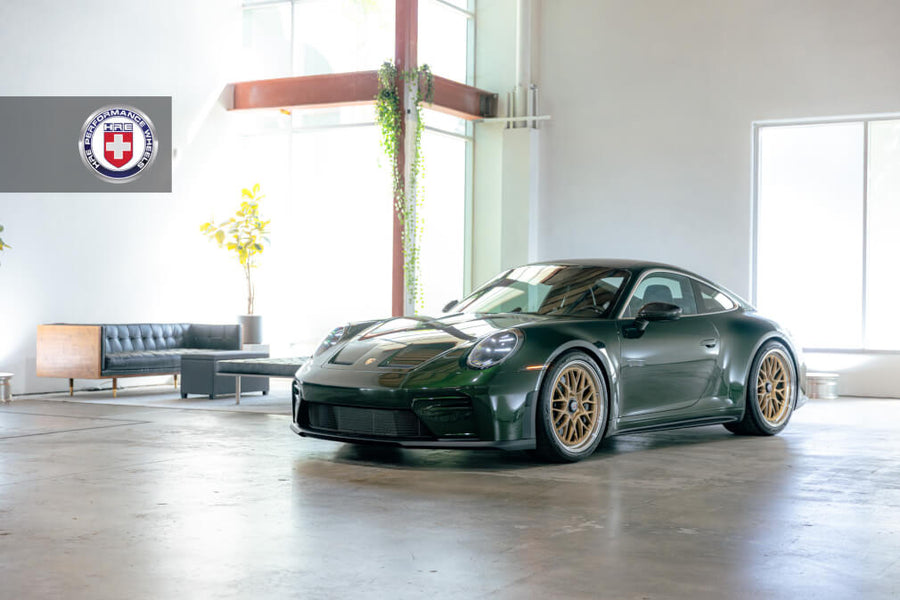 HRE 520 forged wheel on Porsche 9922 GT3 Touring