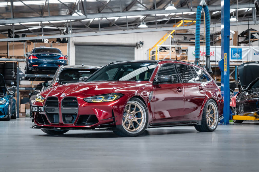 HRE 521 forged wheel on BMW G81 M3 Touring