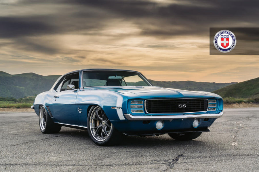 HRE S101 forged wheel on Chevrolet Camaro 1967