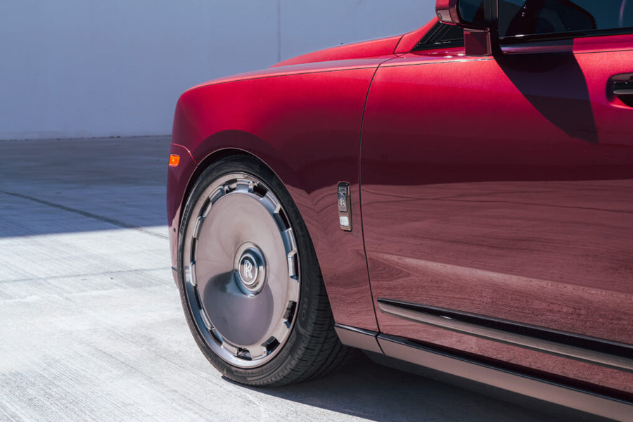 HRE L108M forged wheel on Rolls Royce Cullinan RED