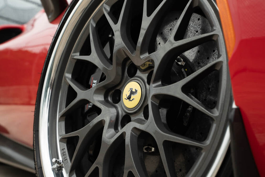 HRE 520 forged wheel on Ferrari 296 GTS
