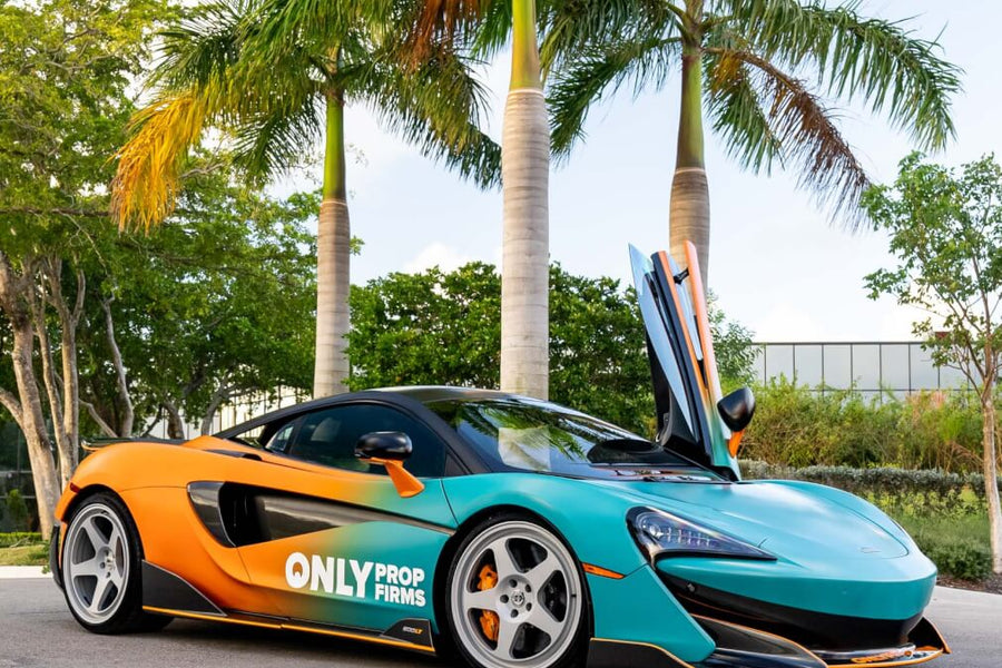HRE 305 GT forged wheel on Mclaren 600LT