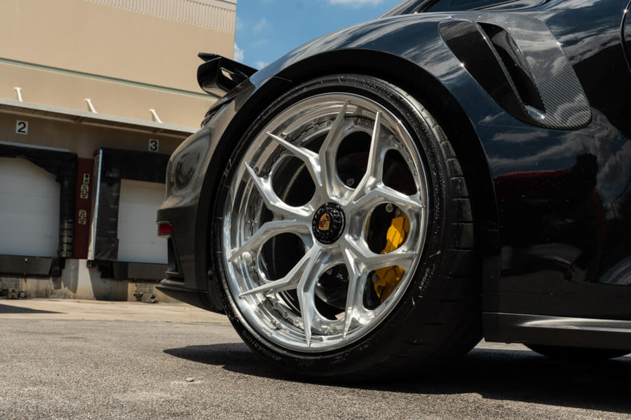HRE S111SC forged wheel on Porsche 992 Turbo S