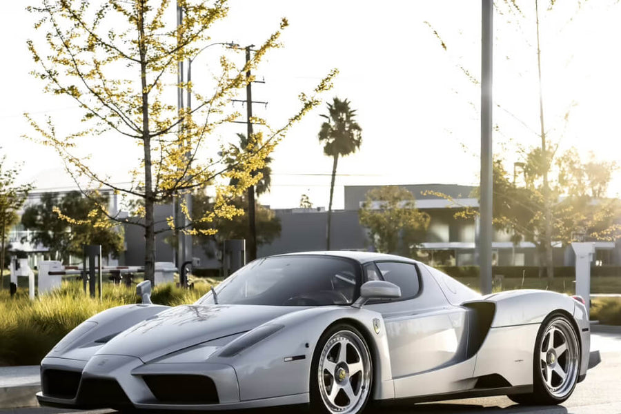 HRE 305 forged wheel on Ferrari Enzo