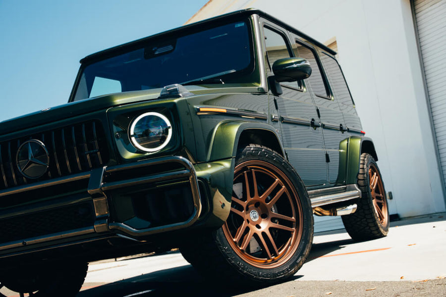 HRE 312 GTS forged wheel on Mercedes Benz G 63 AMG