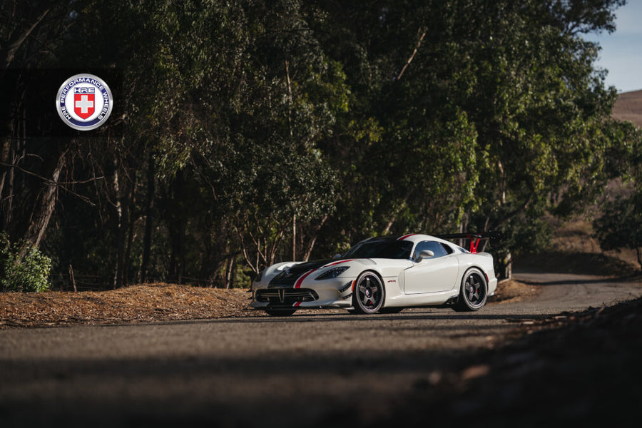 HRE C105 forged wheel on Dodge Viper ACR Extreme