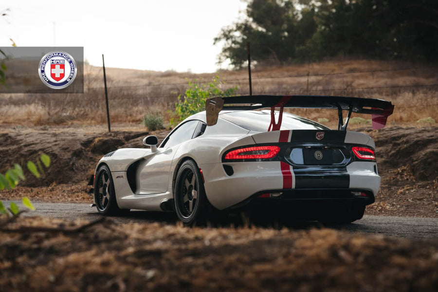 HRE C105 forged wheel on Dodge Viper ACR Extreme