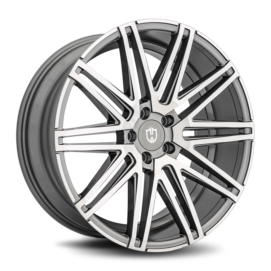 Curva C48 Gun Metal Machine Fa wheel