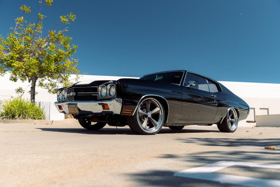 HRE 105 forged wheel on Chevrolet Chevelle SS 1970