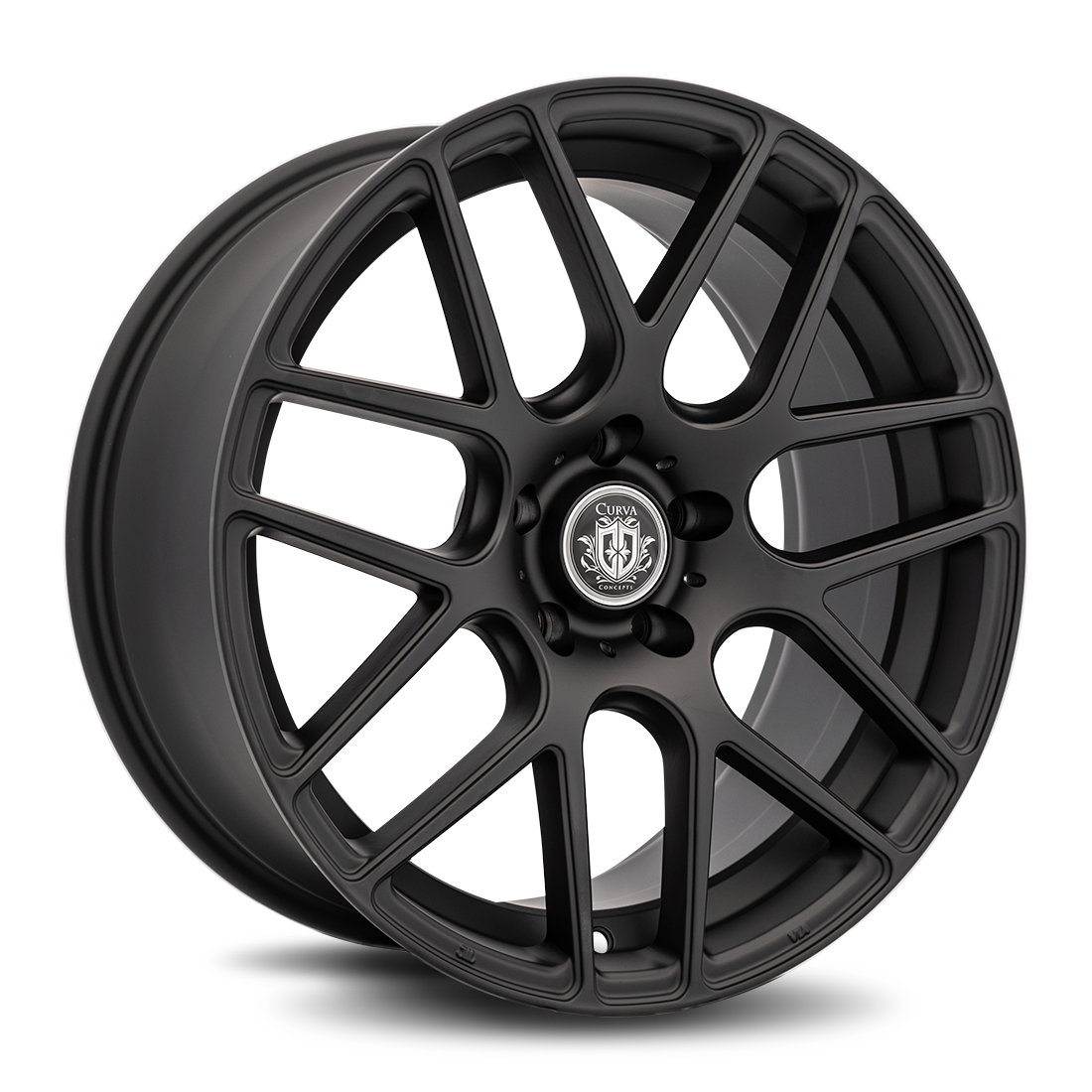 Curva C7 Matte Black wheel