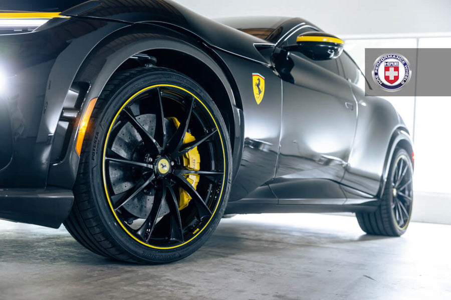 HRE P204 forged wheel on Ferrari Purosangue