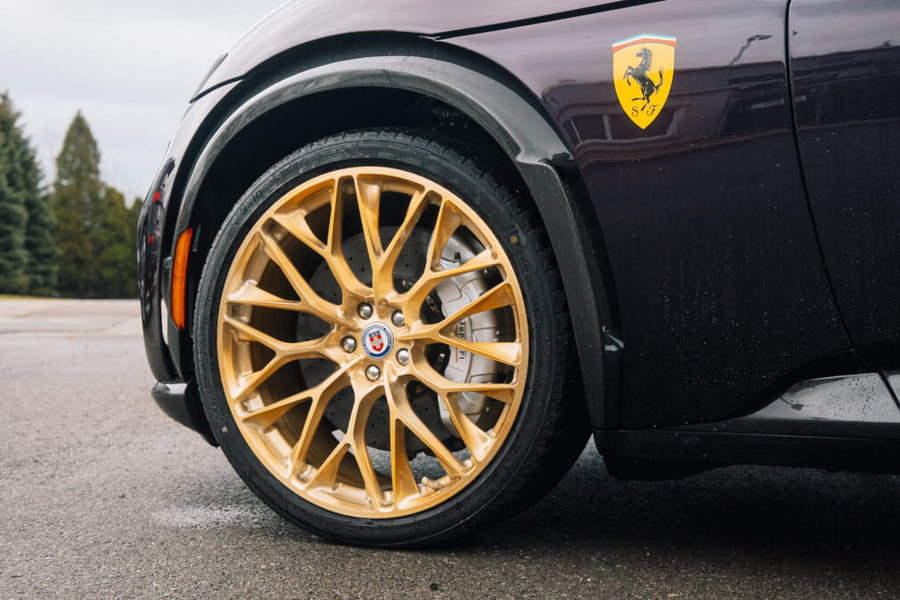 HRE P200 forged wheel on Ferrari Purosangue