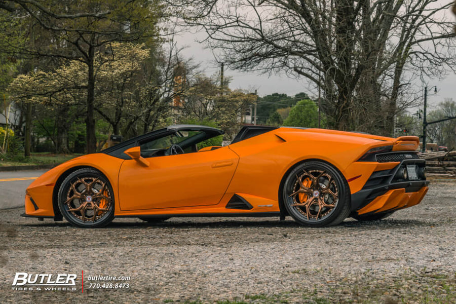 HRE S111SC forged wheel on Lamborghini Huracan EVO Spyder