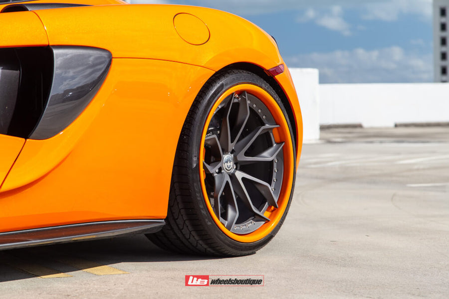 HRE S201 forged wheel on Mclaren 570S Spider