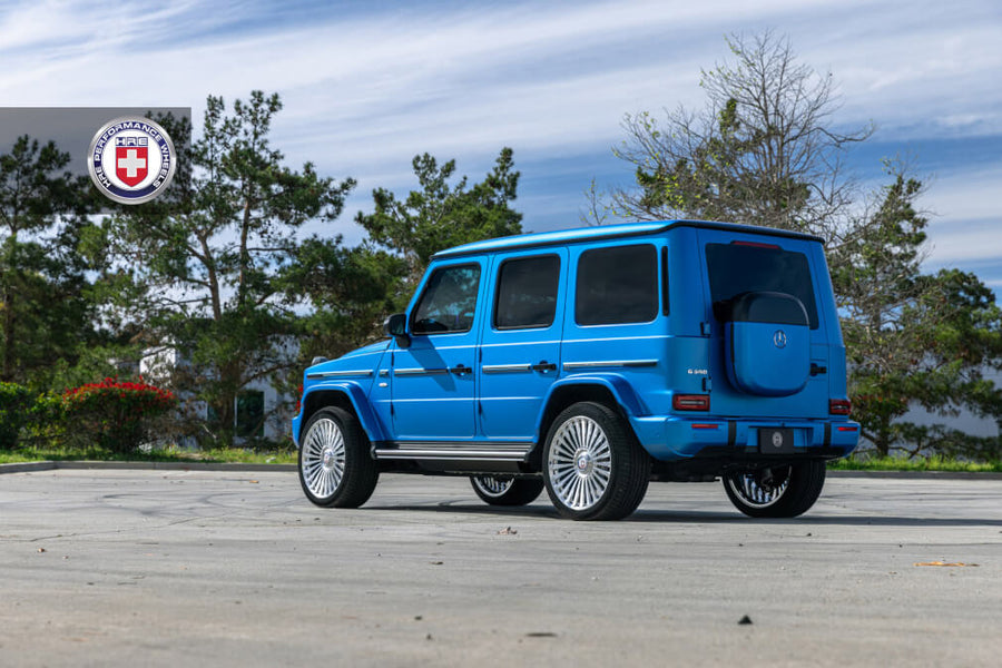 HRE L103M forged wheel on Mercedes Benz G 580