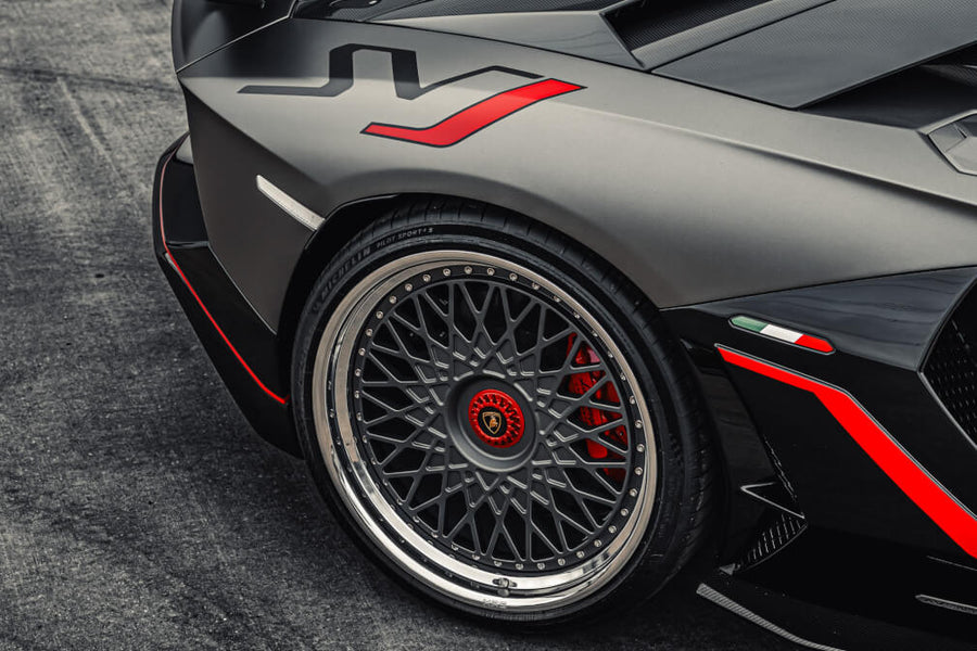 HRE 935 forged wheel on Lamborghini Aventador SVJ 63