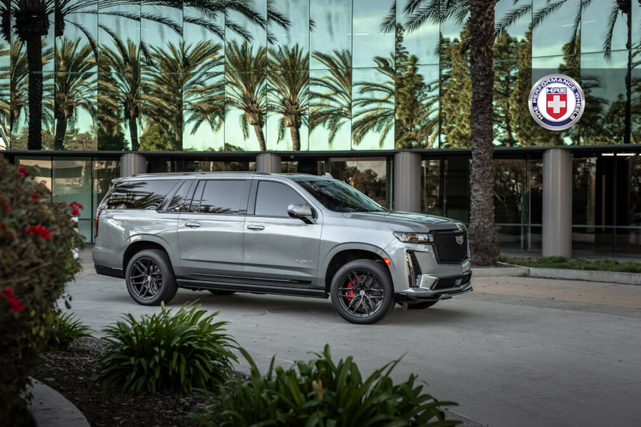 HRE P161SC forged wheel on Cadillac Escalade V