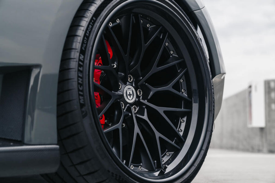 HRE S200 forged wheel on Novitec Ferrari F8 Tributo