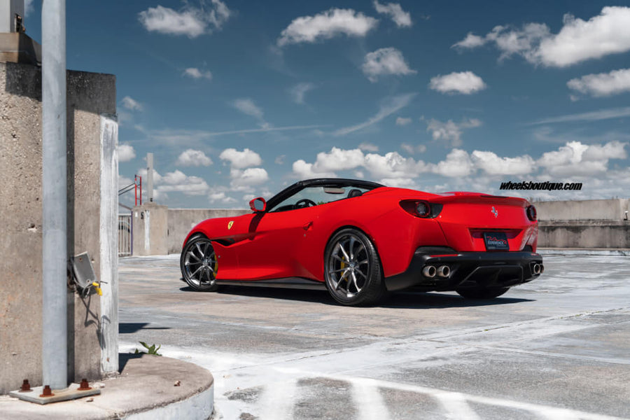 HRE S204 forged wheel on Ferrari Portofino
