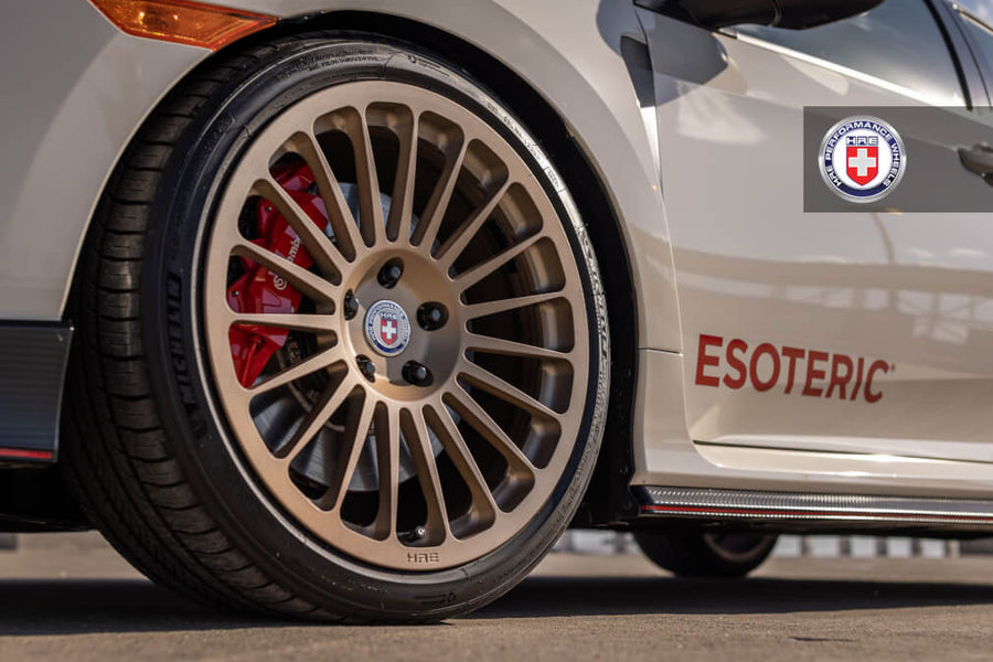 HRE 309M forged wheel on Honda Civic Type R