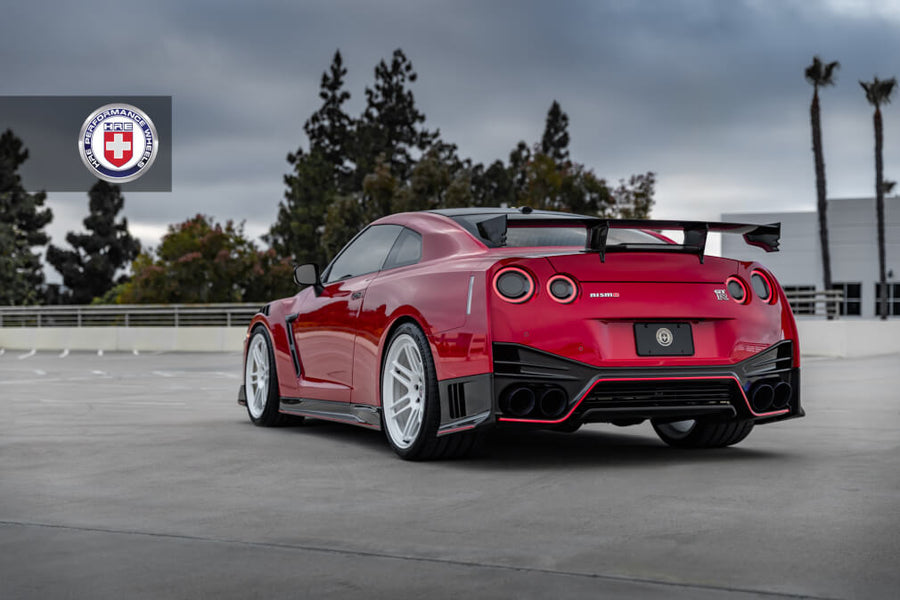 HRE 312 GTS forged wheel on Nissan GT R