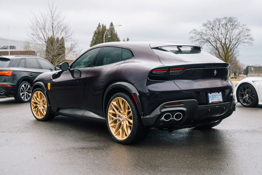 HRE P200 forged wheel on Ferrari Purosangue