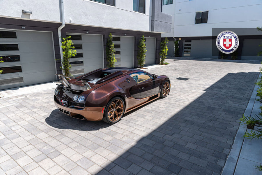 HRE P111SC forged wheel on Bugatti Veyron Grand Sport Vitesse Rembrandt