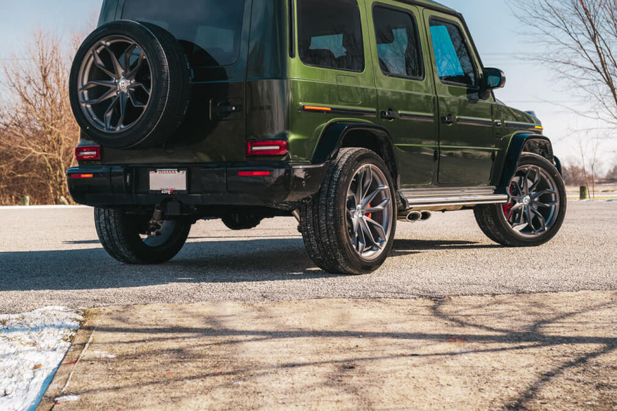 HRE P201 forged wheel on Mercedes Benz G63 AMG