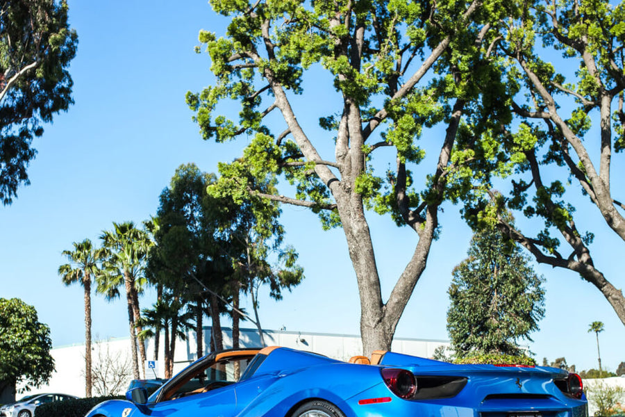 HRE P207 forged wheel on Ferrari 488 Spider