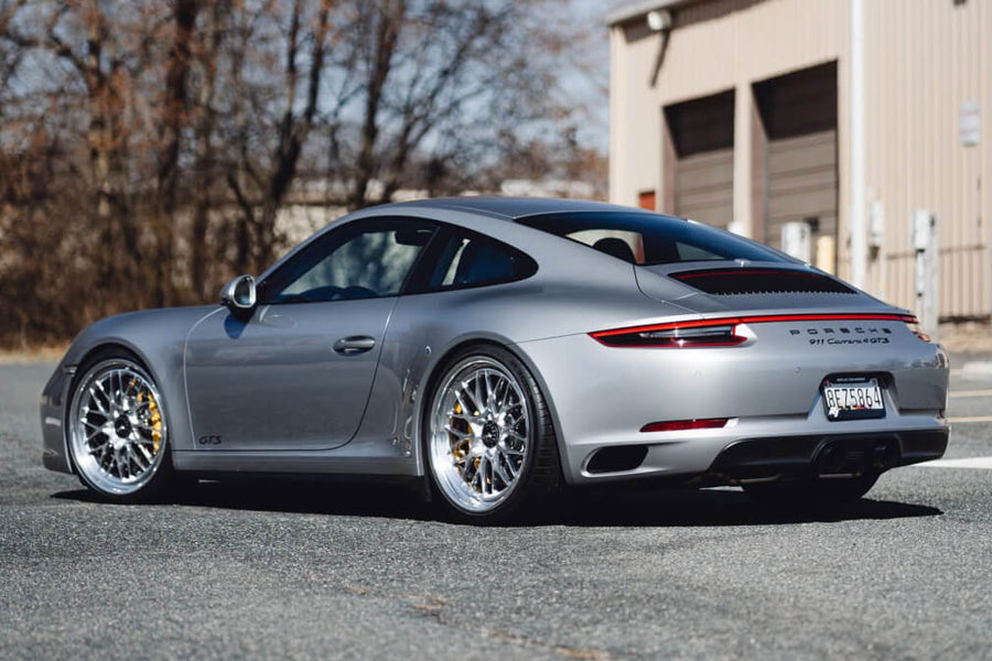 HRE 520 forged wheel on Porsche 9912 Carrera 4 GTS