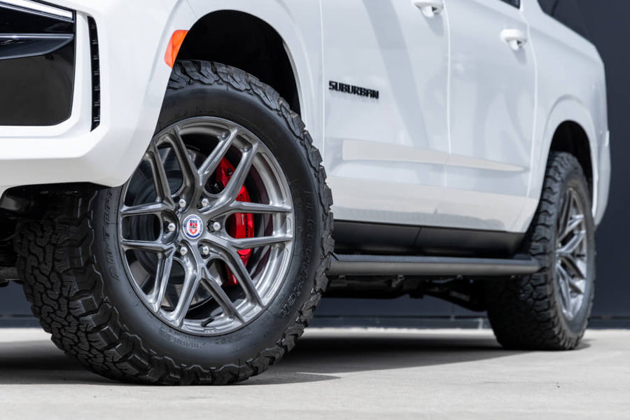 HRE P161 forged wheel on Chevrolet Suburban Z71