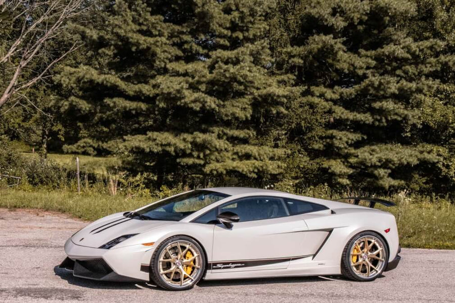 HRE S101 forged wheel on Lamborghini Gallardo Superleggera